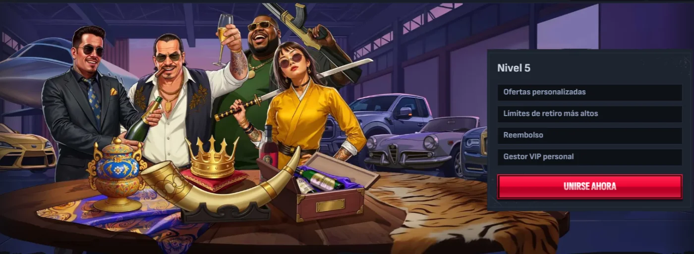 Mafia Casino Programa VIP